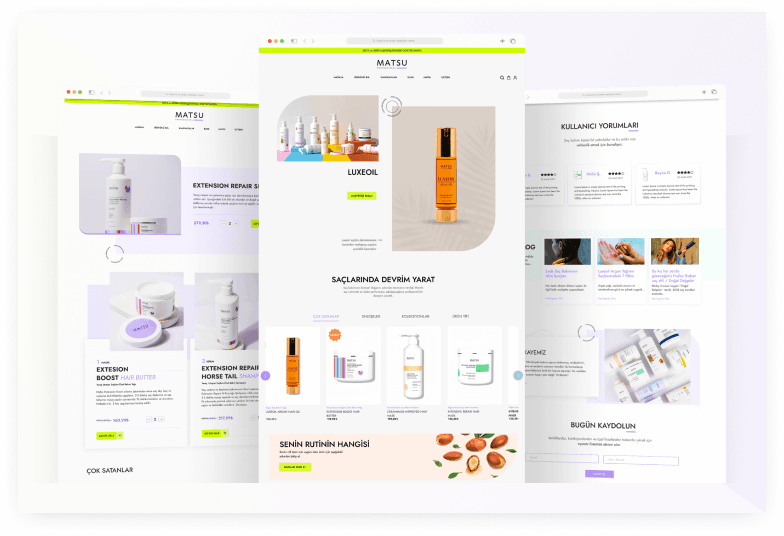 Web Site tasarımı Matsu Proffesional